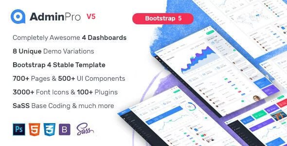 AdminPro Bootstrap Admin Dashboard Template