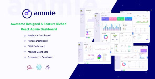 Ammie React Admin Template