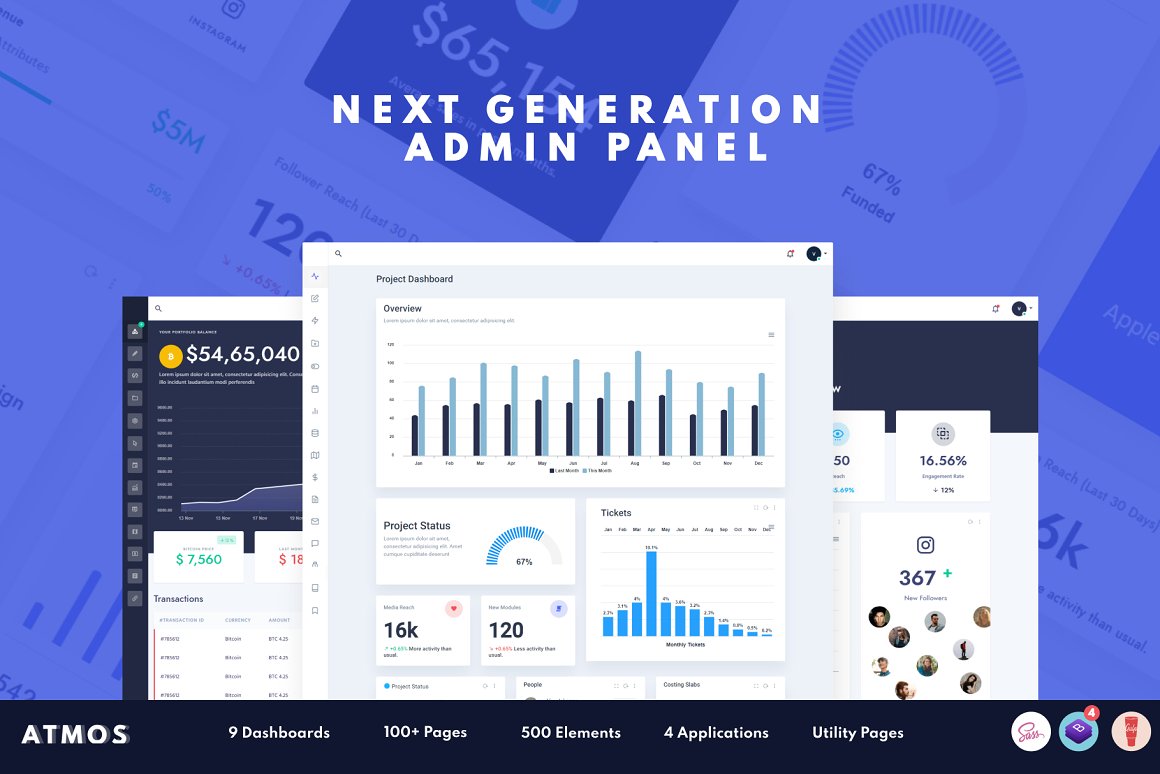 Atmos Next Generation Admin Panel