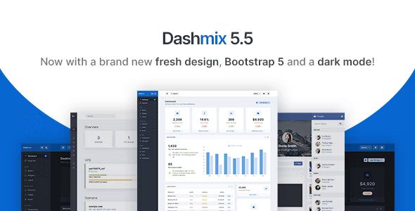 Dashmix Bootstrap Admin Dashboard Template & Laravel Starter Kit