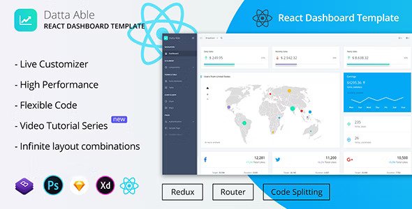 Datta Able ReactJS Admin Template