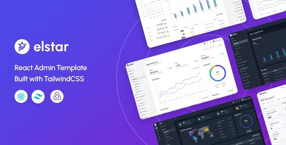 Elstar React Tailwind Admin Template