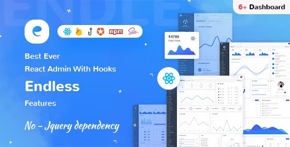 Endless React Admin Template