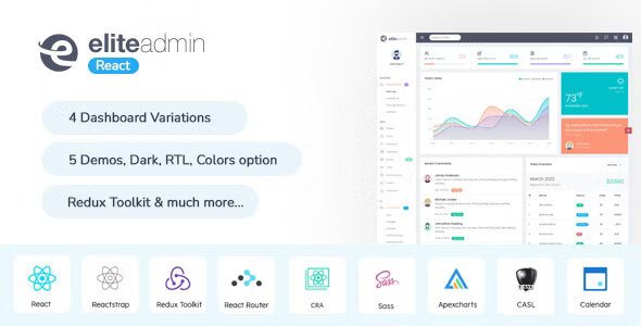 Facit | React Admin Dashboard Template (Create React App, Vite or NextJs)