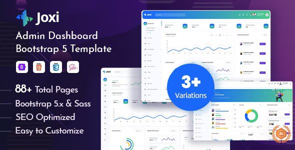 Joxi Bootstrap Admin Dashboard Template