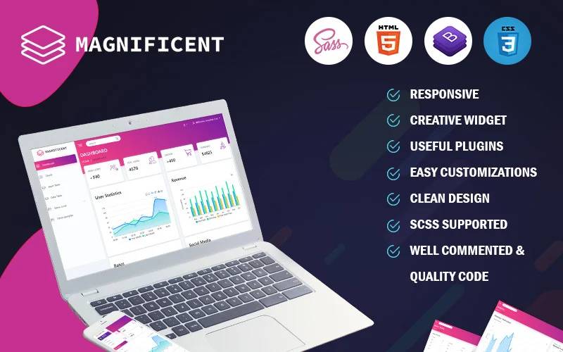 Magnificent Admin Template