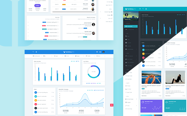 MaterialPro Bootstrap Admin Template