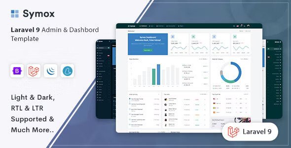 Symox Laravel Admin & Dashboard Template