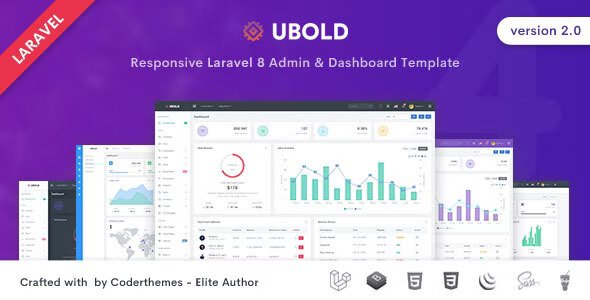 Ubold Laravel Admin & Dashboard Template