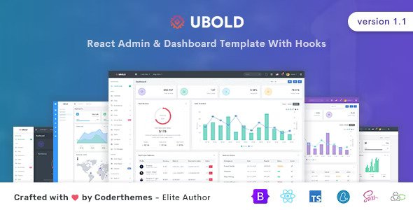 UBold React Admin & Dashboard Template