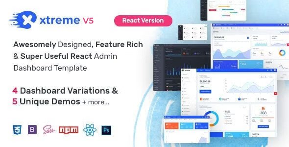 Xtreme React Admin Template